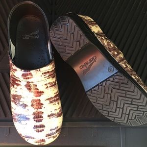 Dansko Shoes - Dansko Professional snakeskin clogs Dansko Shoes - Dansko Professional snakeskin clogs
